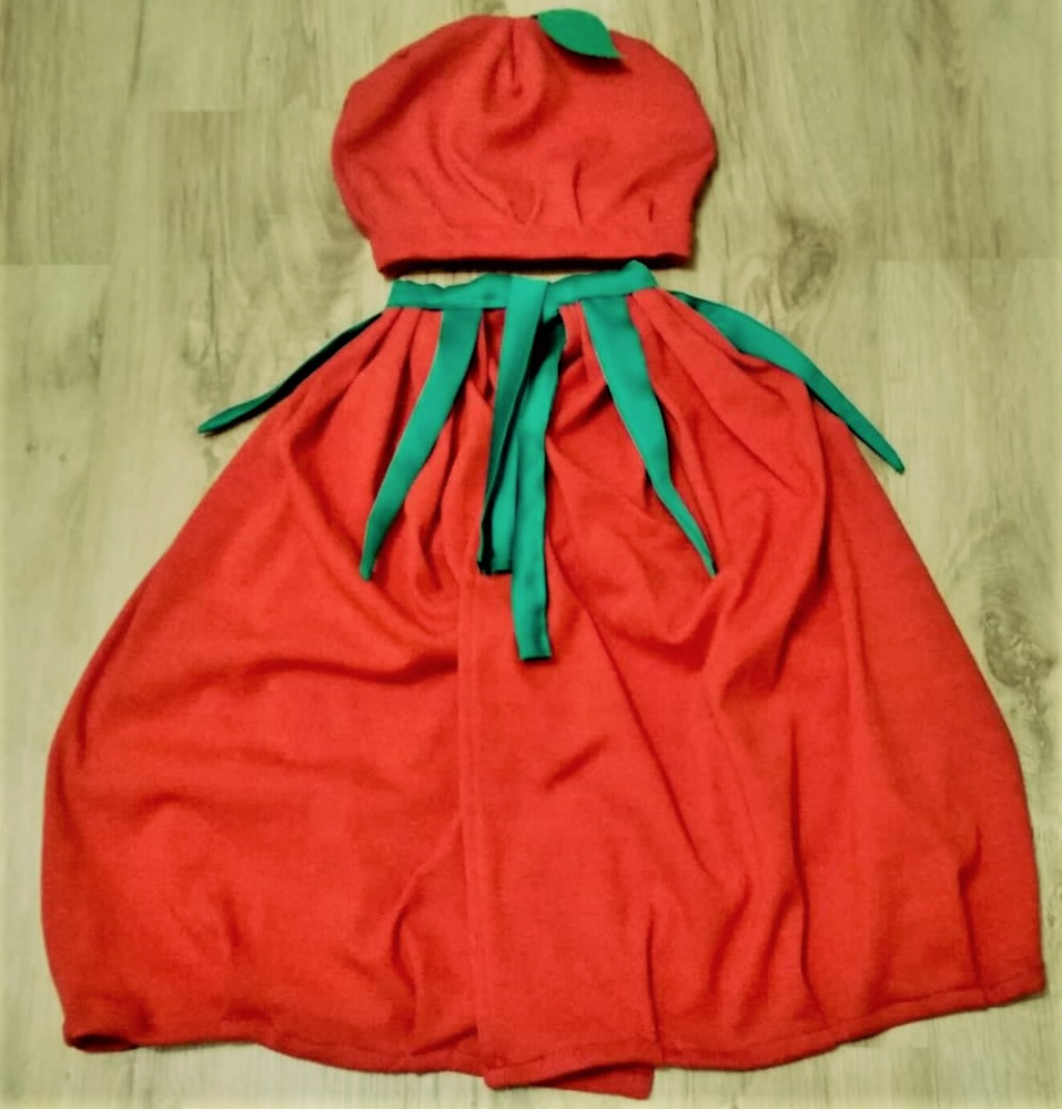 Tomato carnival costume for kids