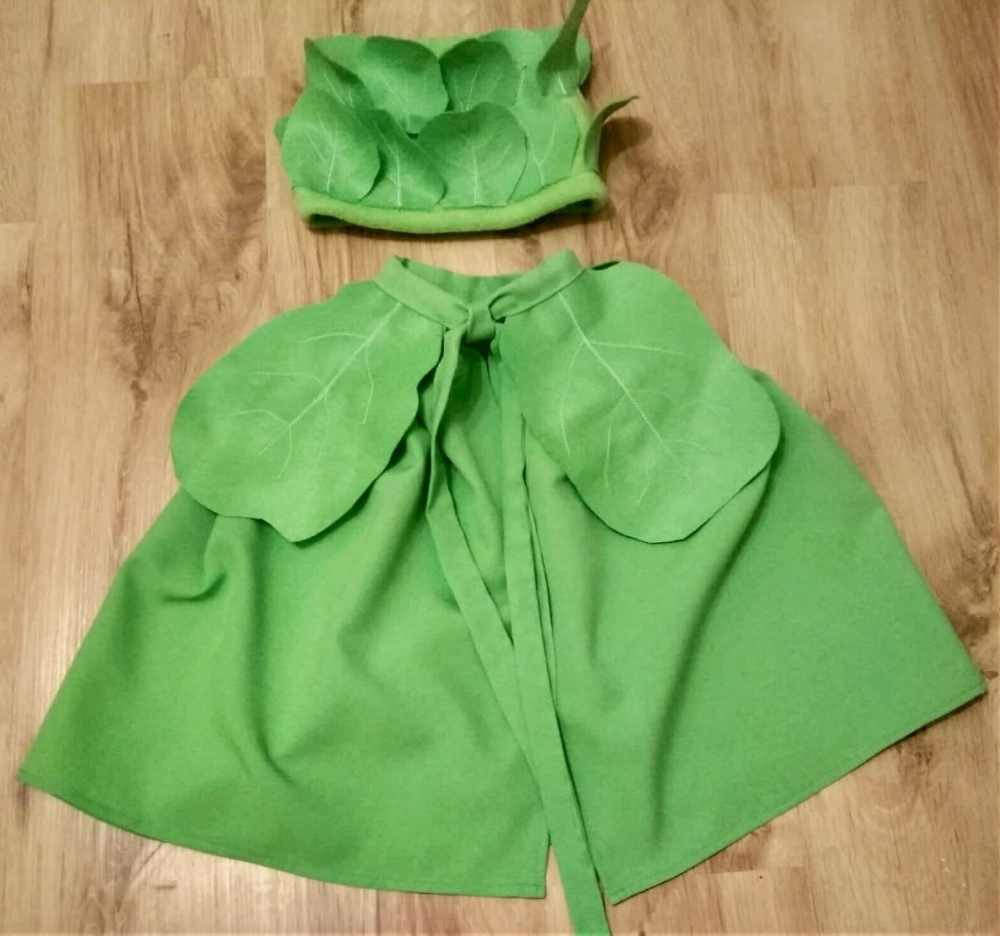 Cabbage Carnival Costume for kids