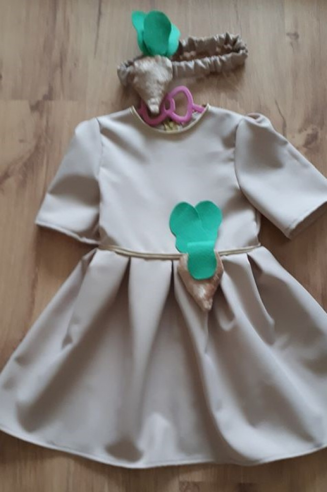 Turnip Carnival Costume for Girl