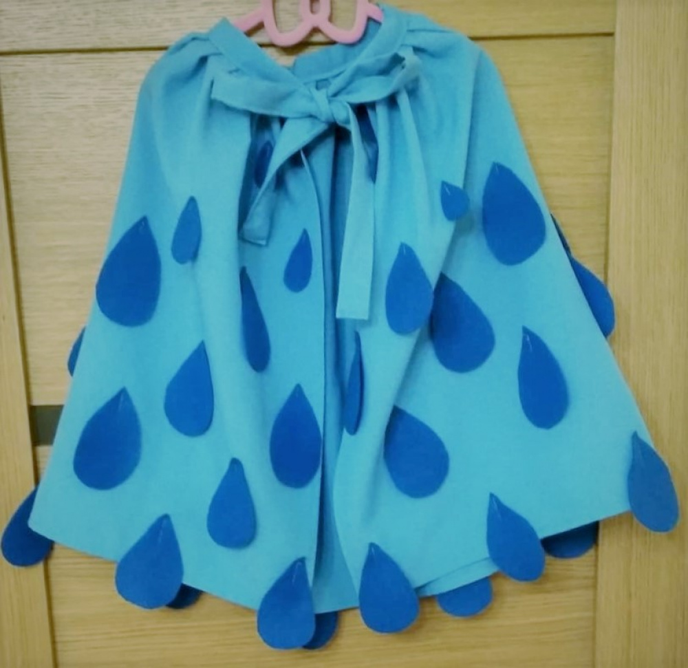 Rain carnival costume for kids