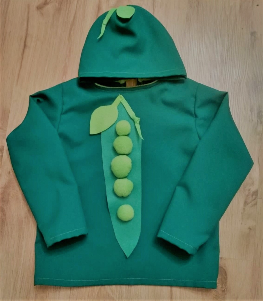 Pea costume for boy