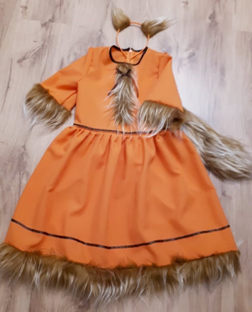 Fox Carnival Costume for Girl