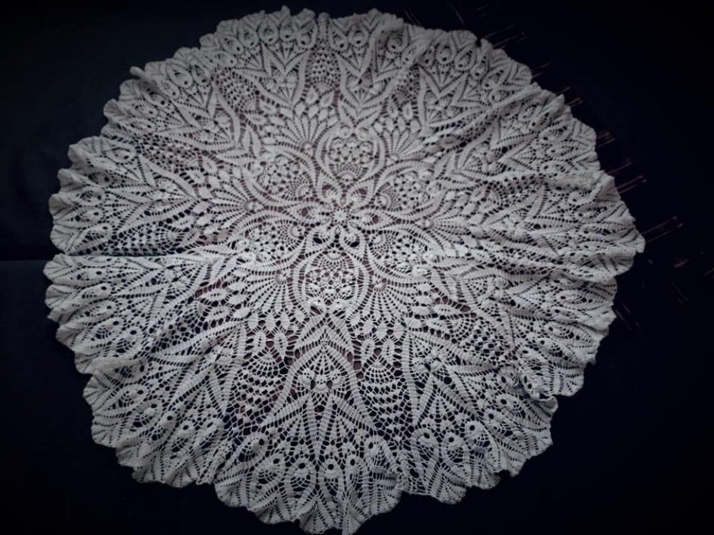 1,5m diameter doily 