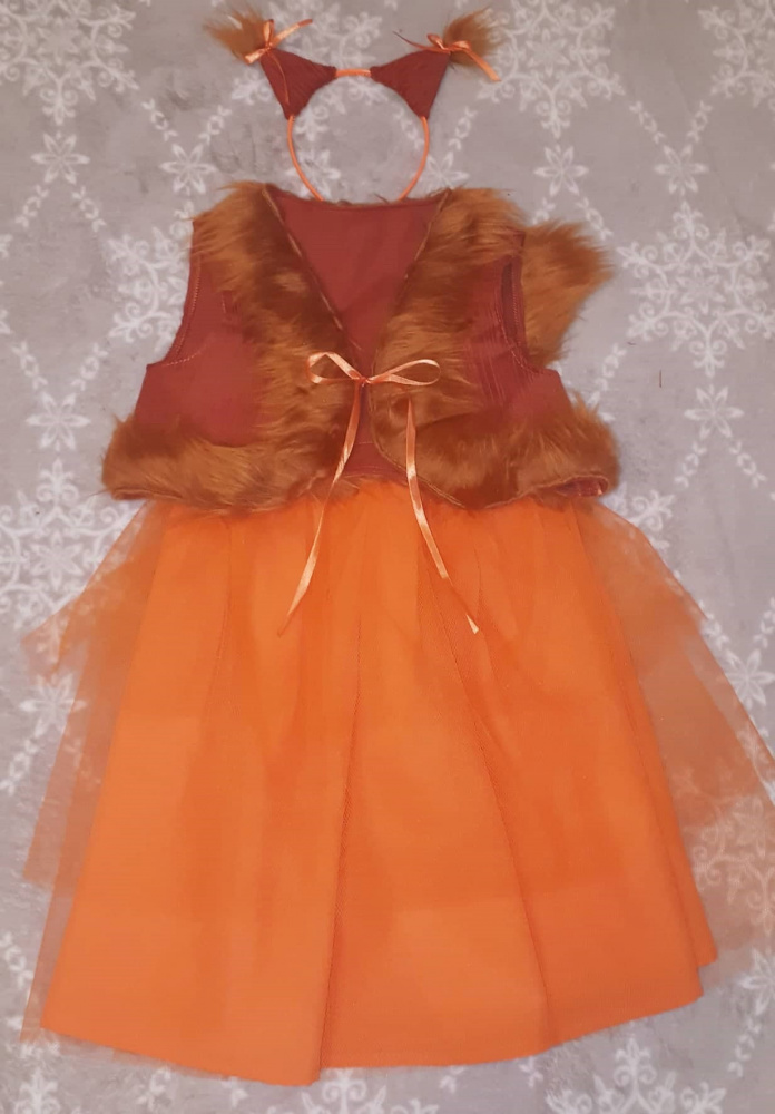 Squirrel Carnival Costume for Girl