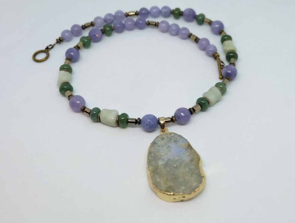 Necklace "Waiting for Spring ..." picture no. 2