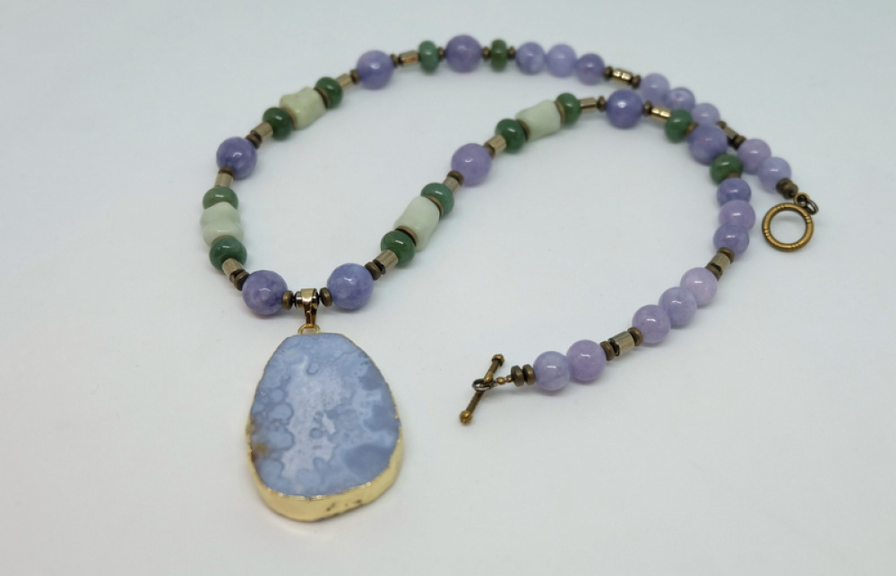 Necklace "Waiting for Spring ..."