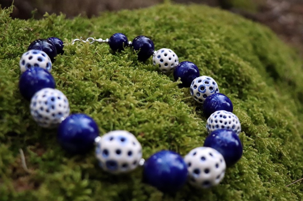 Necklace "Tears of the Clouds"