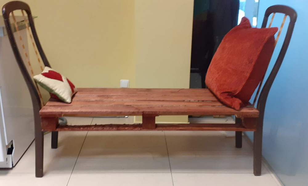 Rustic bench