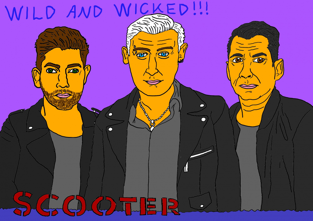 Mano meilė muzikos grupei "Scooter"