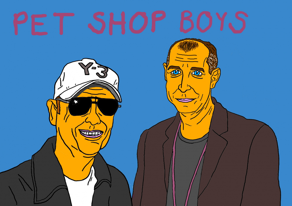 Mano meilė muzikos grupei "Pet shop boys"