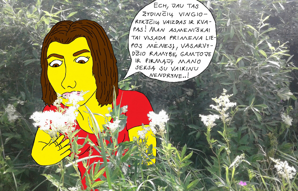 Botanikė Dorota atvyko padirbėti į Papyvesio slėnį