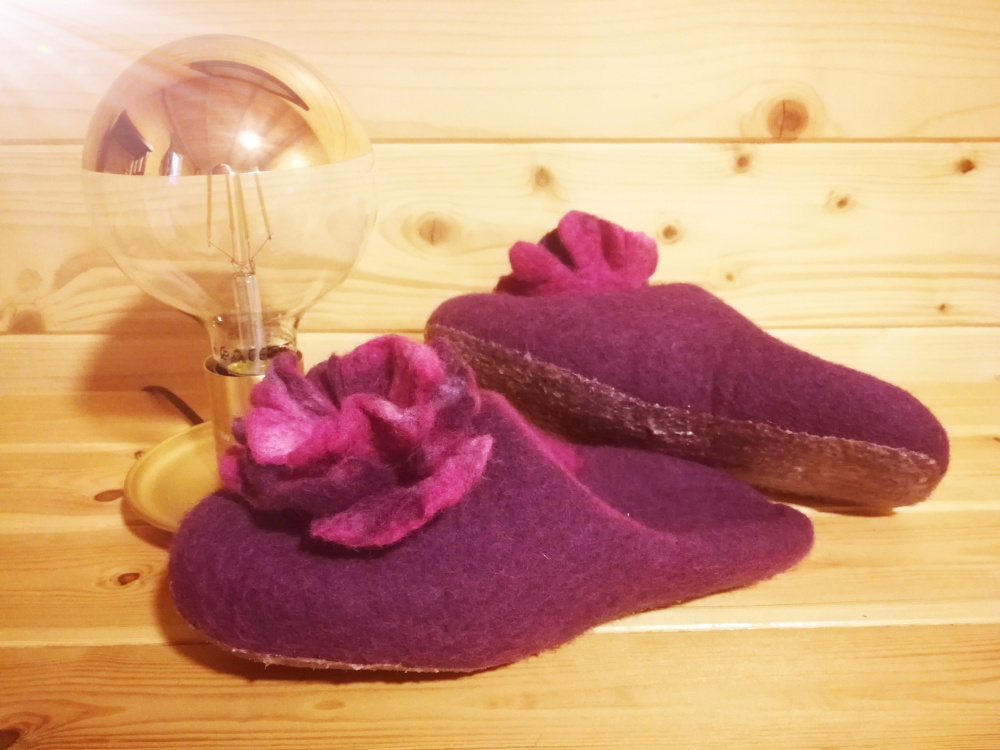 Veltinio šlepetės "Jaukumas"