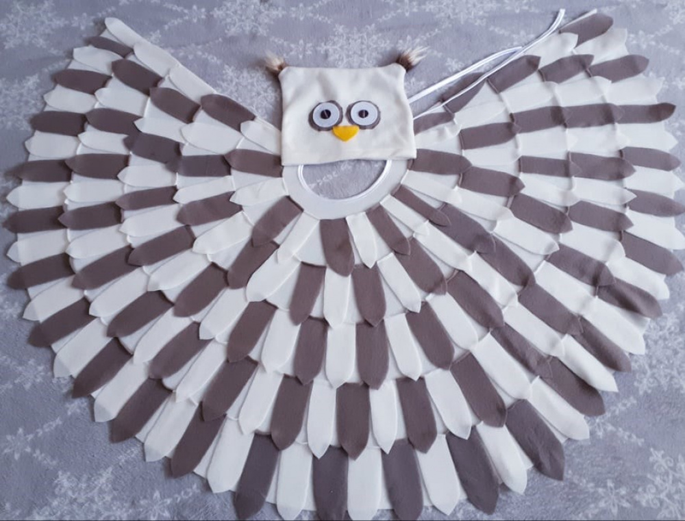 Owl carnival costume for kids