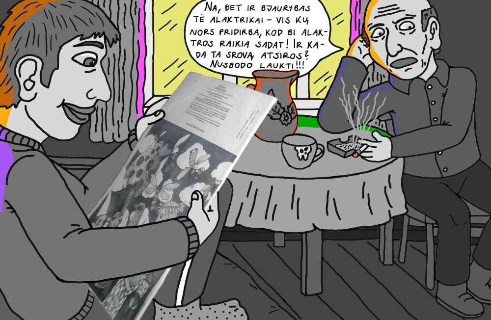 Vaikystės memuarai, susiję su žurnalu "Genys" 4