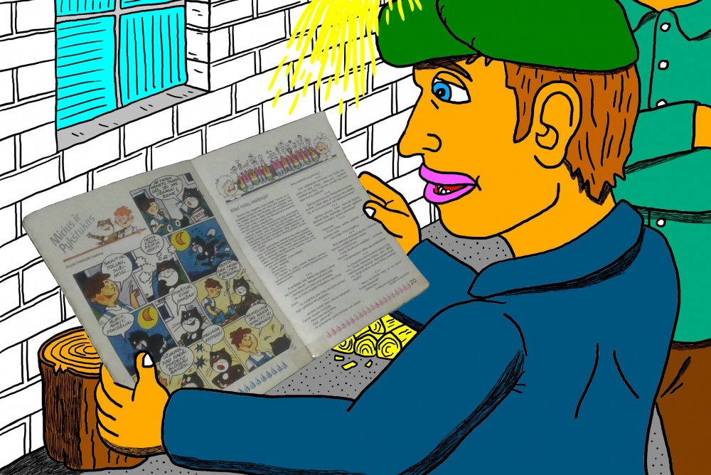 Vaikystės memuarai, susiję su žurnalu "Genys" 5