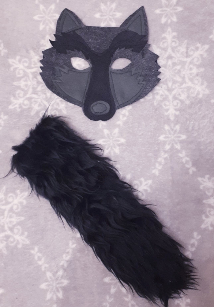 Wolf carnival set for children
