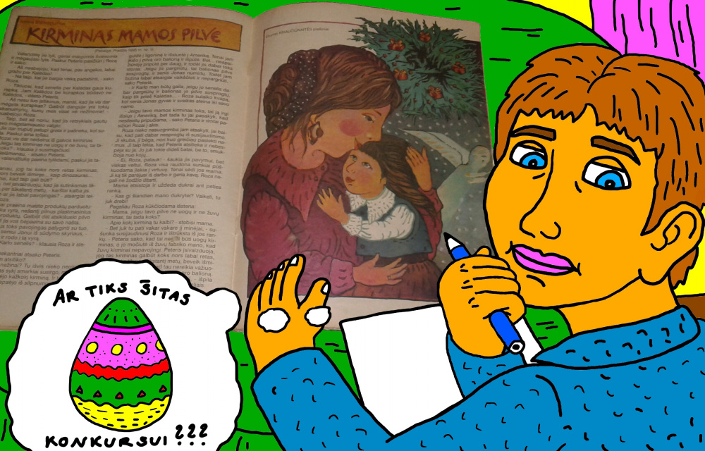 Vaikystės memuarai, susiję su žurnalu "Genys" 22