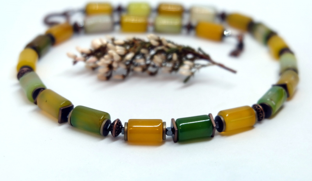 Necklace "Spring ..."