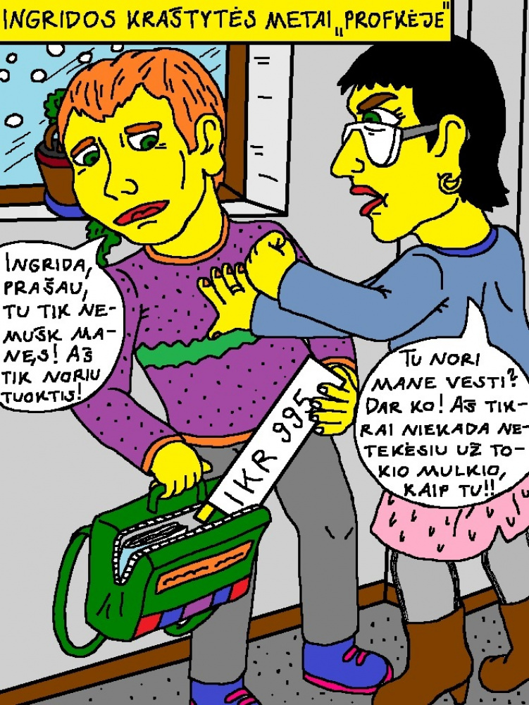 Kėžietės Ingridos Kraštytės mokymosi Kupiškio "Profkėje" metai 7
