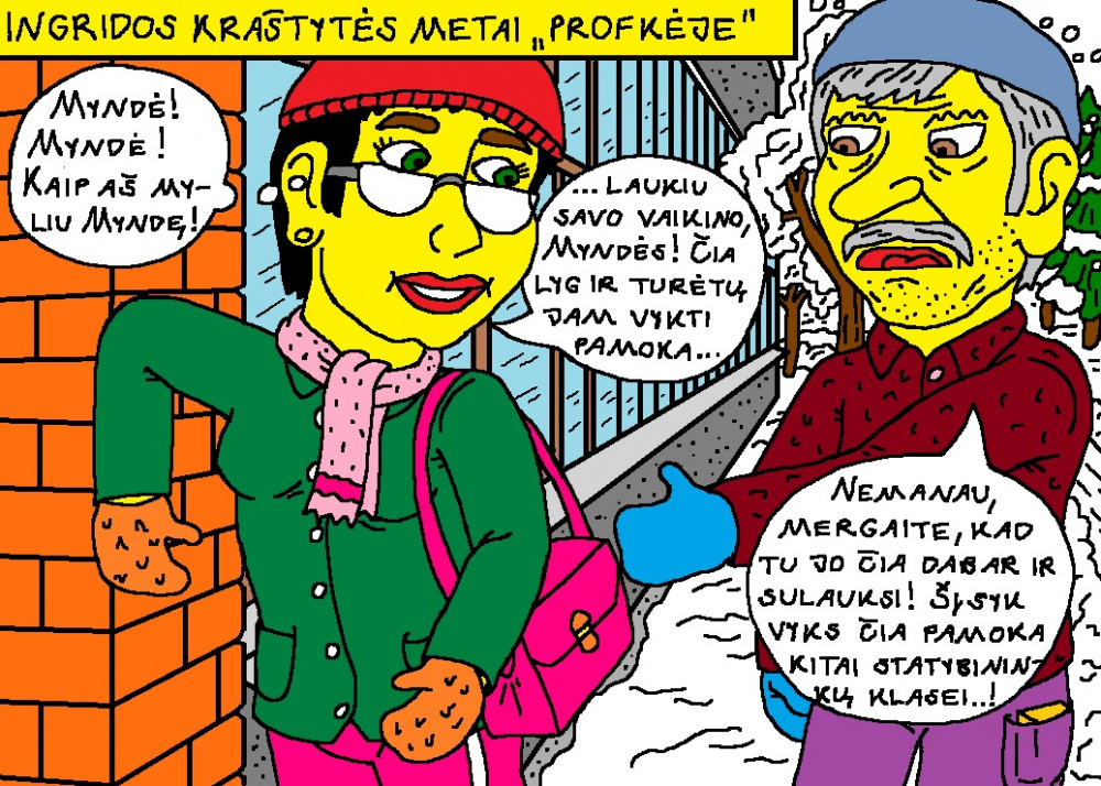 Kėžietės Ingridos Kraštytės mokymosi Kupiškio "Profkėje" metai 8