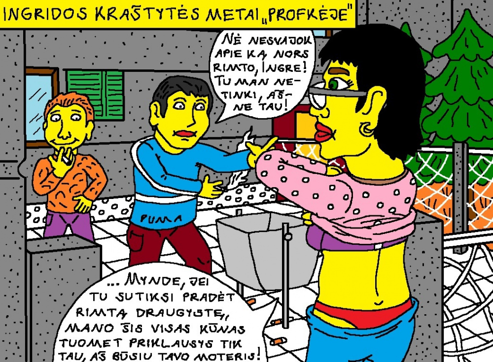 Kėžietės Ingridos Kraštytės mokymosi Kupiškio "Profkėje" metai 9