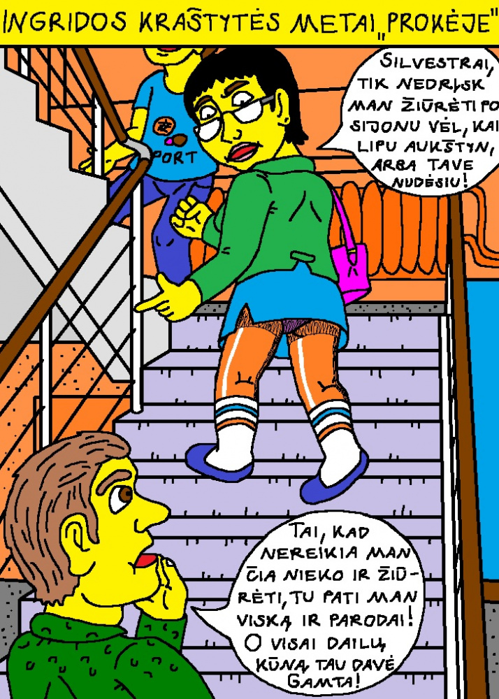 Kėžietės Ingridos Kraštytės mokymosi Kupiškio "Profkėje" metai 10