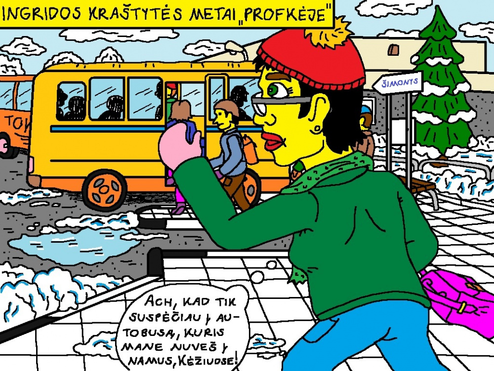 Kėžietės Ingridos Kraštytės mokymosi Kupiškio "Profkėje" metai 12
