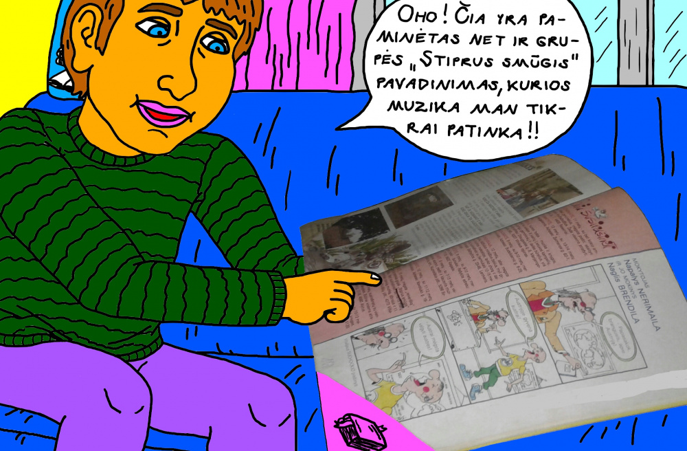 Vaikystės memuarai, susiję su žurnalu "Genys" 43