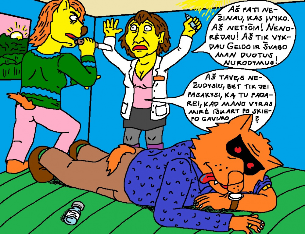 Raudonakis Lakišius staiga mirė, iškart po Koronos skiepo gavimo į kūną
