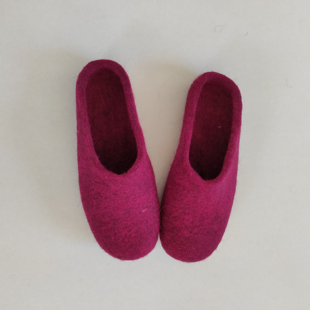 Veltinės tapkutės Ryški pink