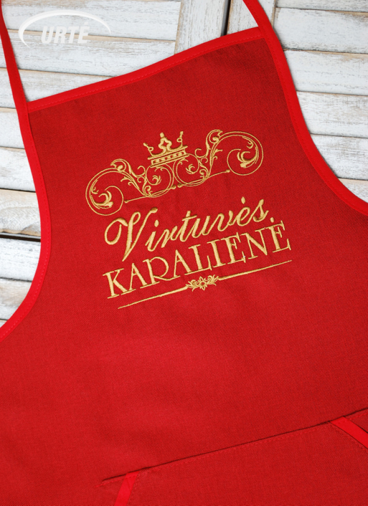 Virtuvės prijuostė "Virtuvės KARALIENĖ"