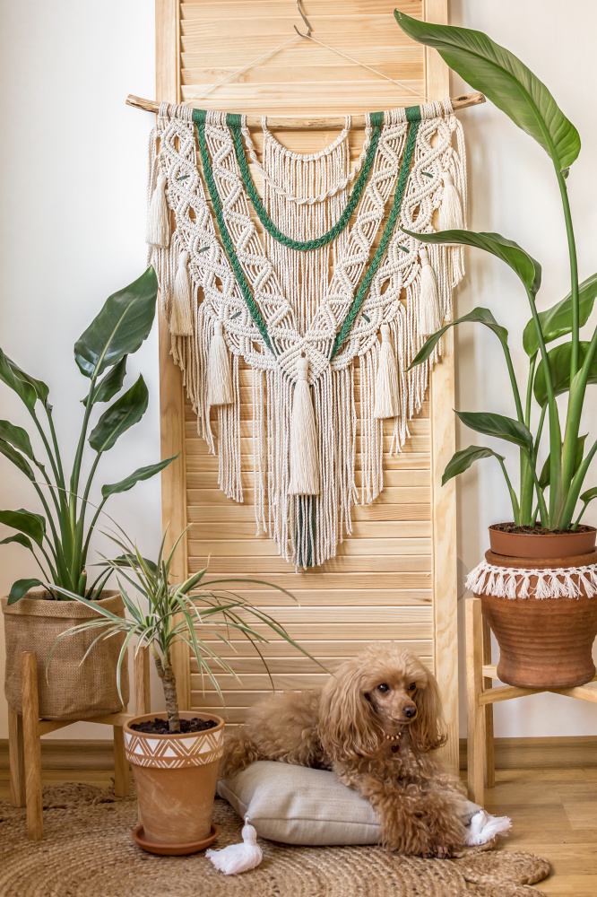 Macrame wallhanging picture no. 2