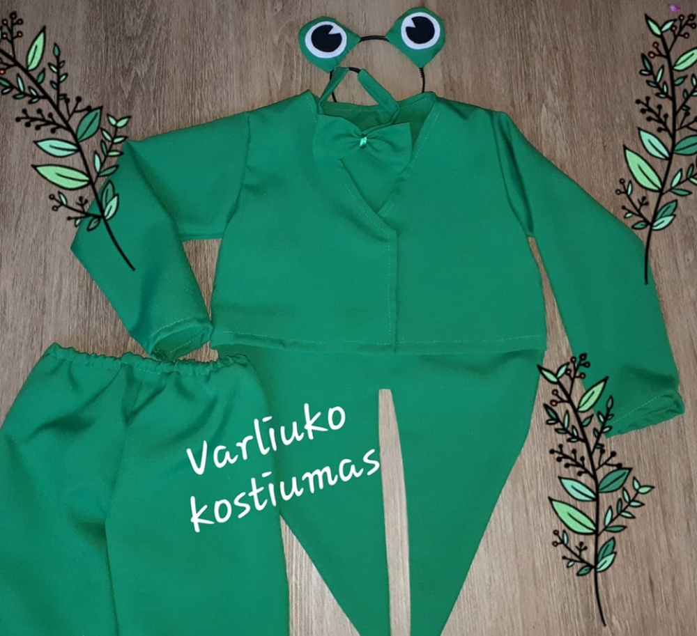 Frog carnival costume for kids