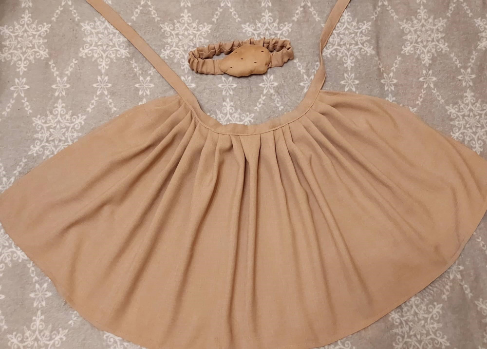 Potato carnival costume for kids
