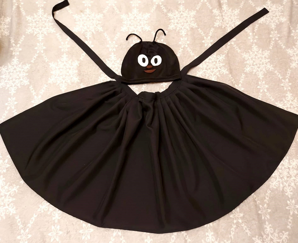 Beetle, ant carnival costume for kids
