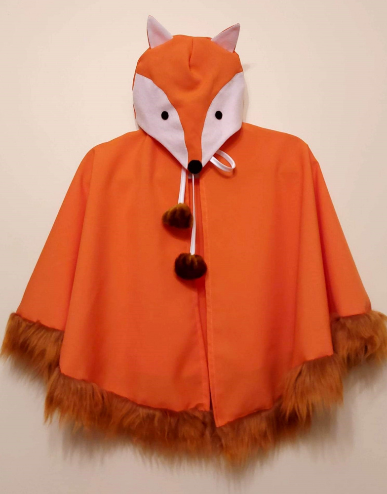 Fox carnival costume for kids