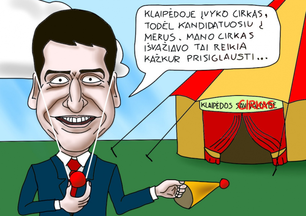 Zemaitaitis in the Klaipeda circus