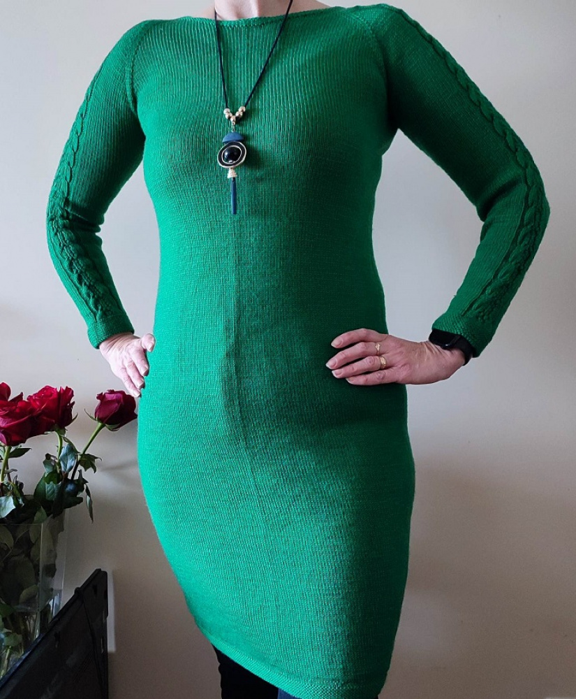 Žalia suknelė