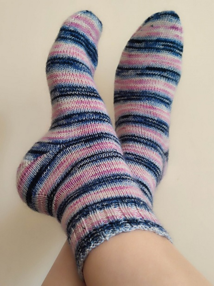 collor knitted socks