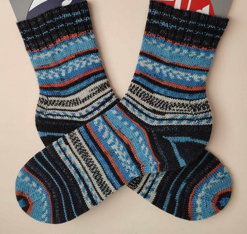 collor knitted socks