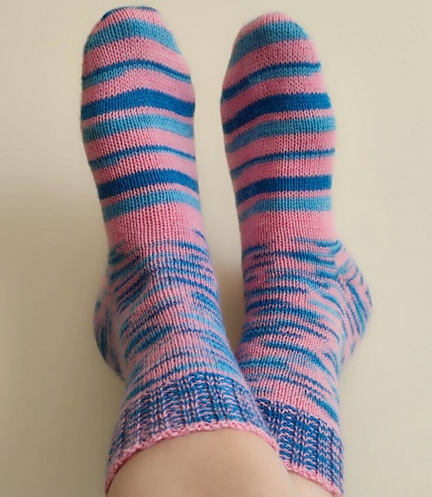 collor knitted socks