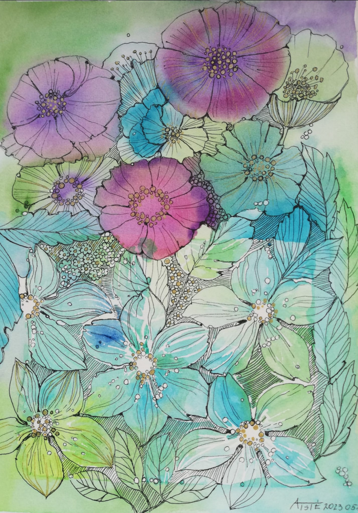 Picture "Blooming thoughts" II