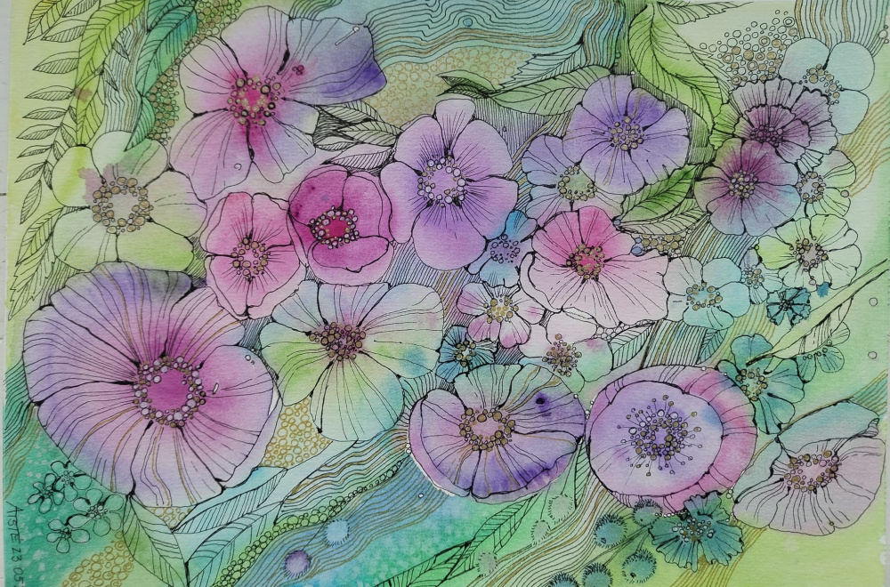 Picture "Blooming thoughts" III