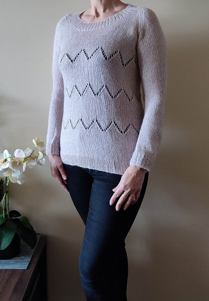knitting pulover