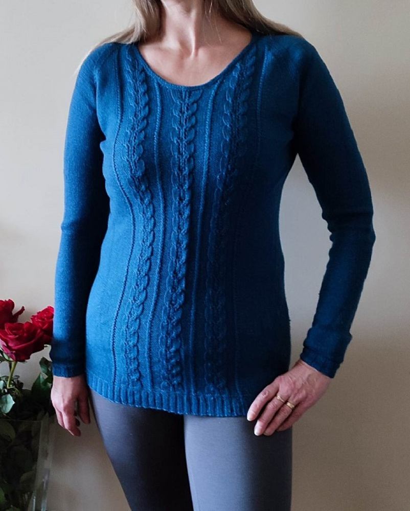 knitting pulover