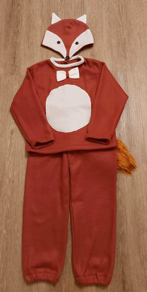 Fox's carnival costume for kids