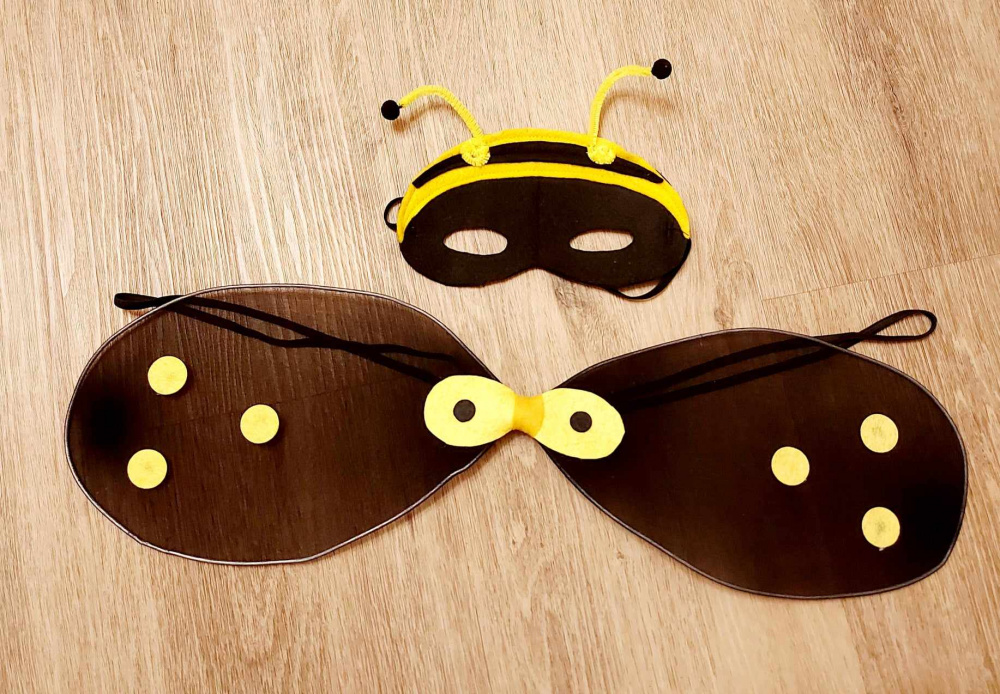 Bee carnival costume for kids picture no. 3