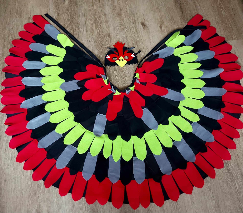 Rooster, coak carnival costume