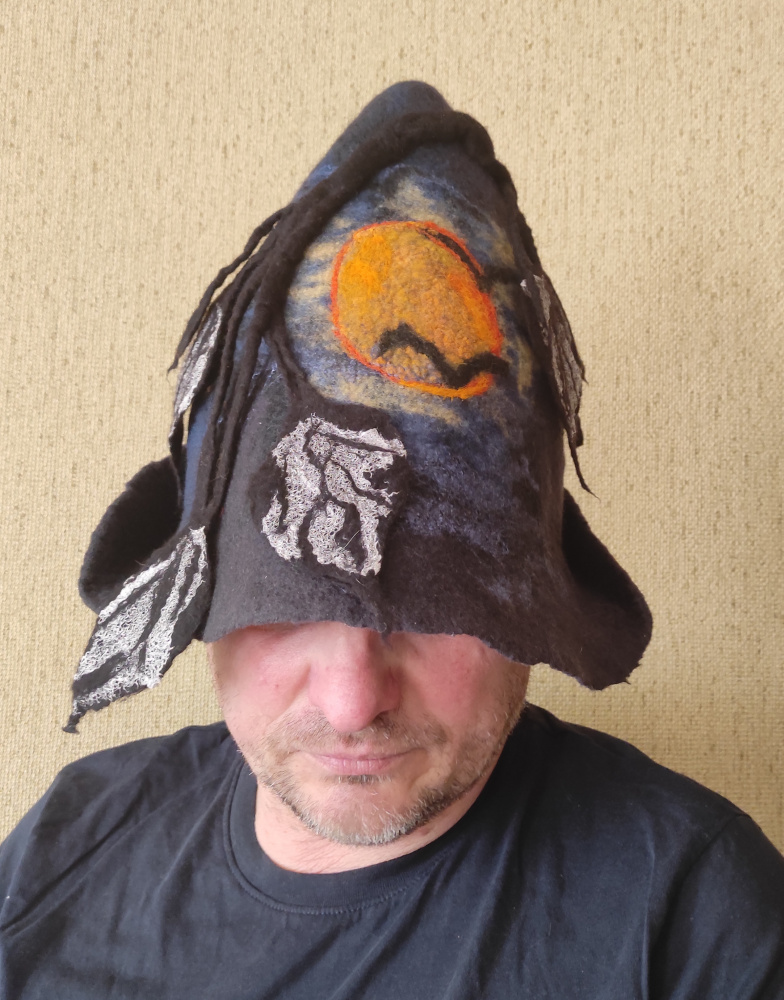 Pirties kepurė " Mėnulio pilnatis"