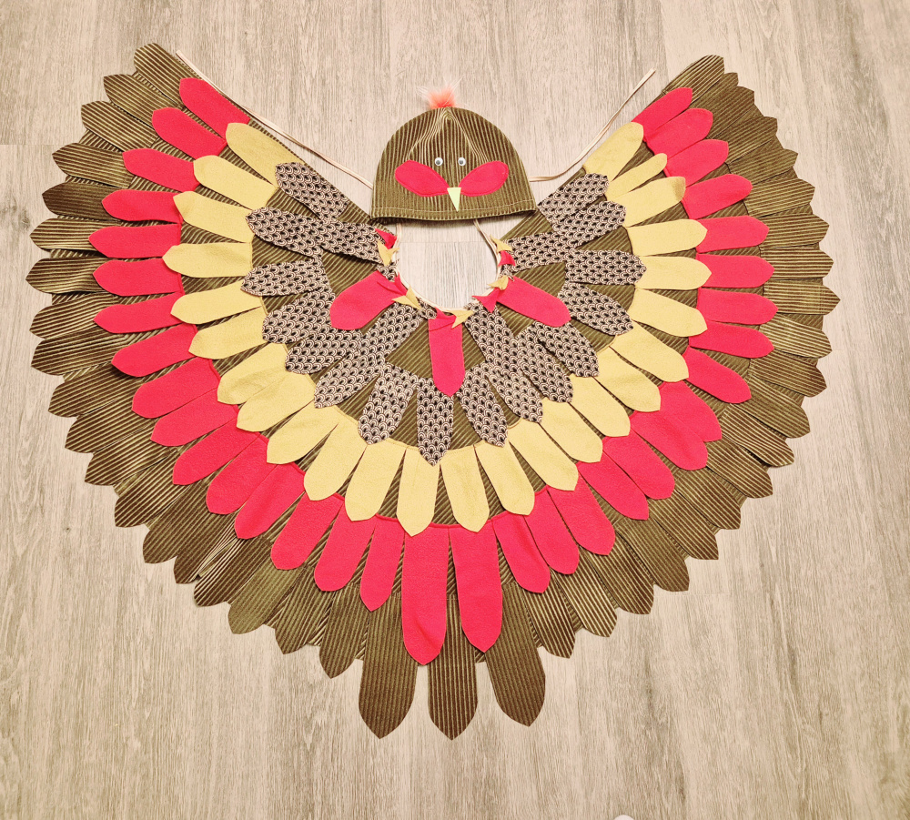Rooster carnival costume for children